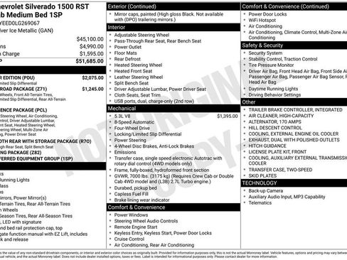 Used 2020 Chevrolet Silverado 1500 RST w/ All-Star Edition image 15