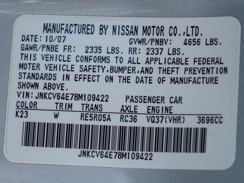 Used 2008 INFINITI G37 Journey w/ Premium Pkg RWD image 51
