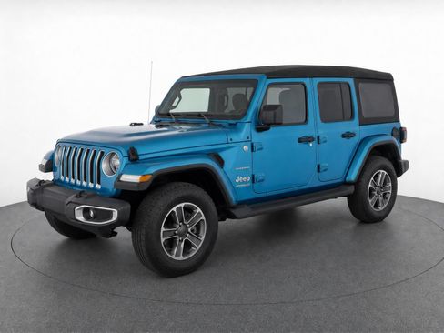 Used 2020 Jeep Wrangler Unlimited Sahara AWD/4WD image 1