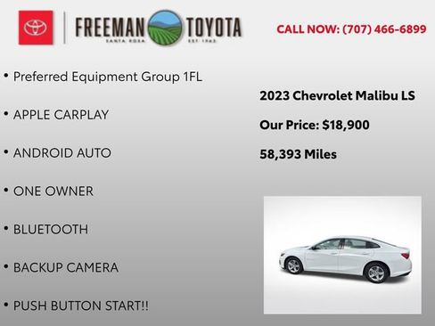 Used 2023 Chevrolet Malibu LS FWD image 5