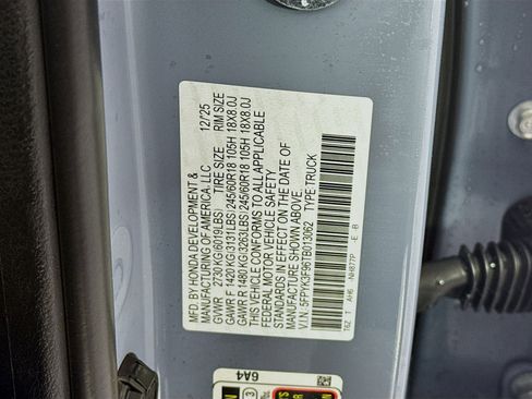 New 2026 Honda Ridgeline Black Edition image 33