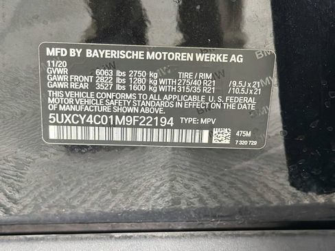 Used 2021 BMW X6 sDrive40i w/ Premium Package RWD image 35