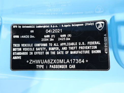 Used 2021 Lamborghini Huracan STO image 79