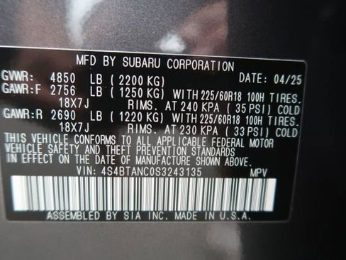 Certified 2025 Subaru Outback Limited w/ Popular Package #2 image 45