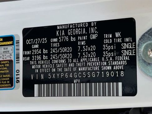 New 2025 Kia Telluride S image 35