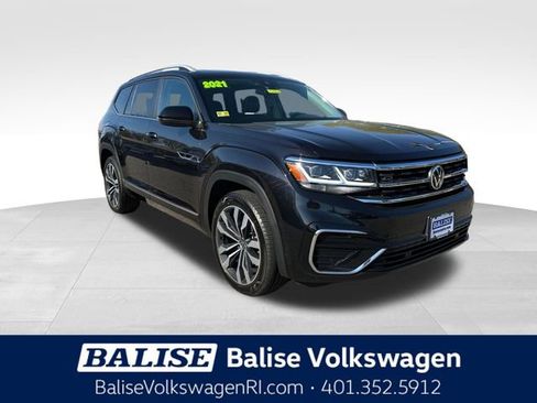Used 2021 Volkswagen Atlas SEL R-Line AWD/4WD image 1