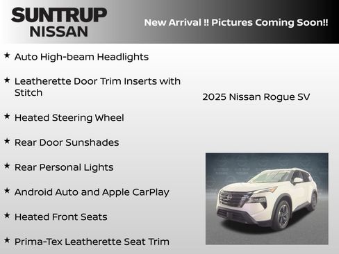 Certified 2025 Nissan Rogue SV w/ SV Premium Package FWD image 11