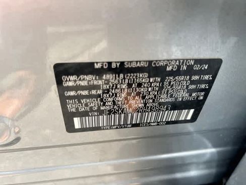Certified 2024 Subaru Forester Touring w/ Convenience Package AWD/4WD image 16