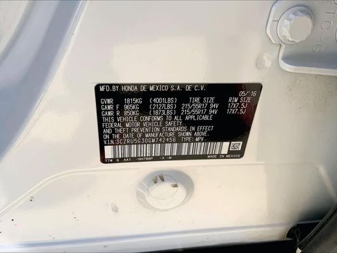 Used 2016 Honda HR-V LX image 35