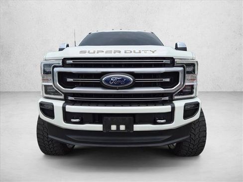 Used 2021 Ford F350 Platinum w/ FX4 Off-Road Package AWD/4WD image 2