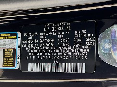 New 2025 Kia Telluride S image 36