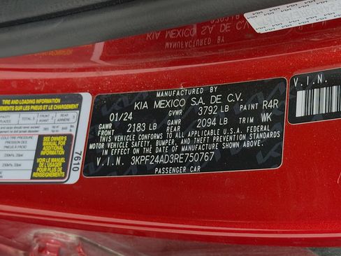 Used 2024 Kia Forte LXS FWD image 30