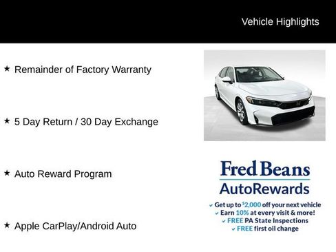 Used 2026 Honda Civic LX image 5