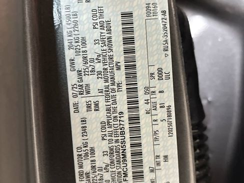 New 2025 Ford Escape ST-Line w/ Tech Pack #1 image 22