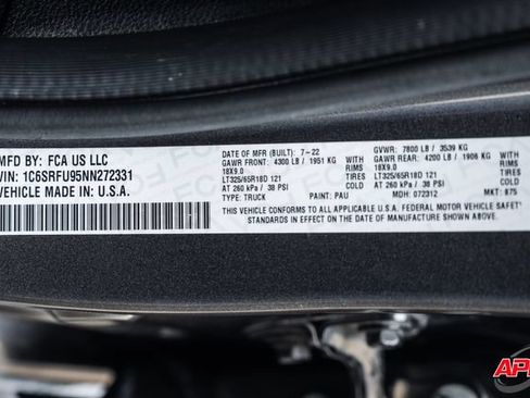 Used 2022 RAM 1500 TRX w/ TRX Level 2 Equipment Group AWD/4WD image 83