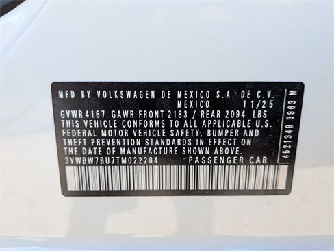 New 2026 Volkswagen Jetta Sport image 31