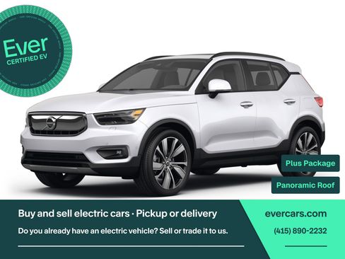 Used 2023 Volvo XC40 Recharge Plus w/ Protection Package Premier image 1