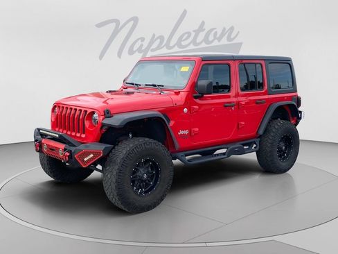Used 2021 Jeep Wrangler Unlimited Sport AWD/4WD image 1