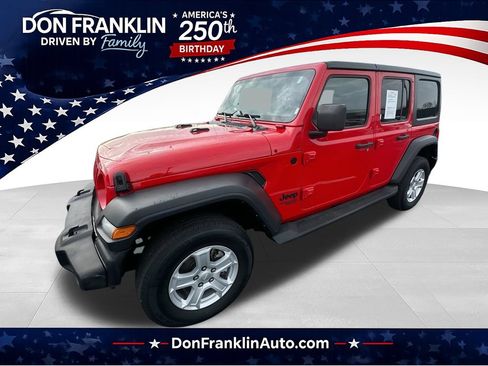 Used 2021 Jeep Wrangler Unlimited Sport AWD/4WD image 1