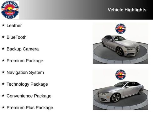 Used 2017 Audi A4 2.0T Premium Plus w/ Premium Plus Package image 2