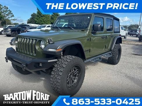Used 2021 Jeep Wrangler Unlimited Sport AWD/4WD image 1