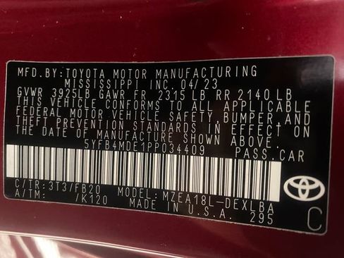 Used 2023 Toyota Corolla LE image 24