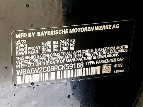 Used 2023 BMW 840i Gran Coupe w/ Comfort Seating Package image 32