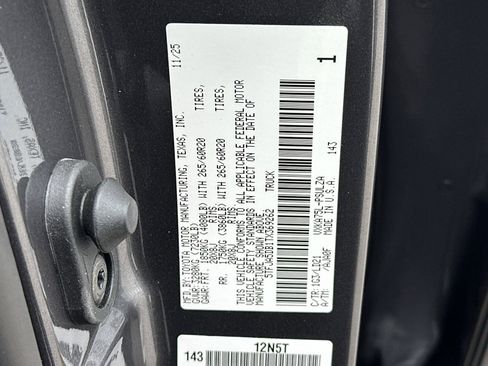 New 2026 Toyota Tundra Limited image 34