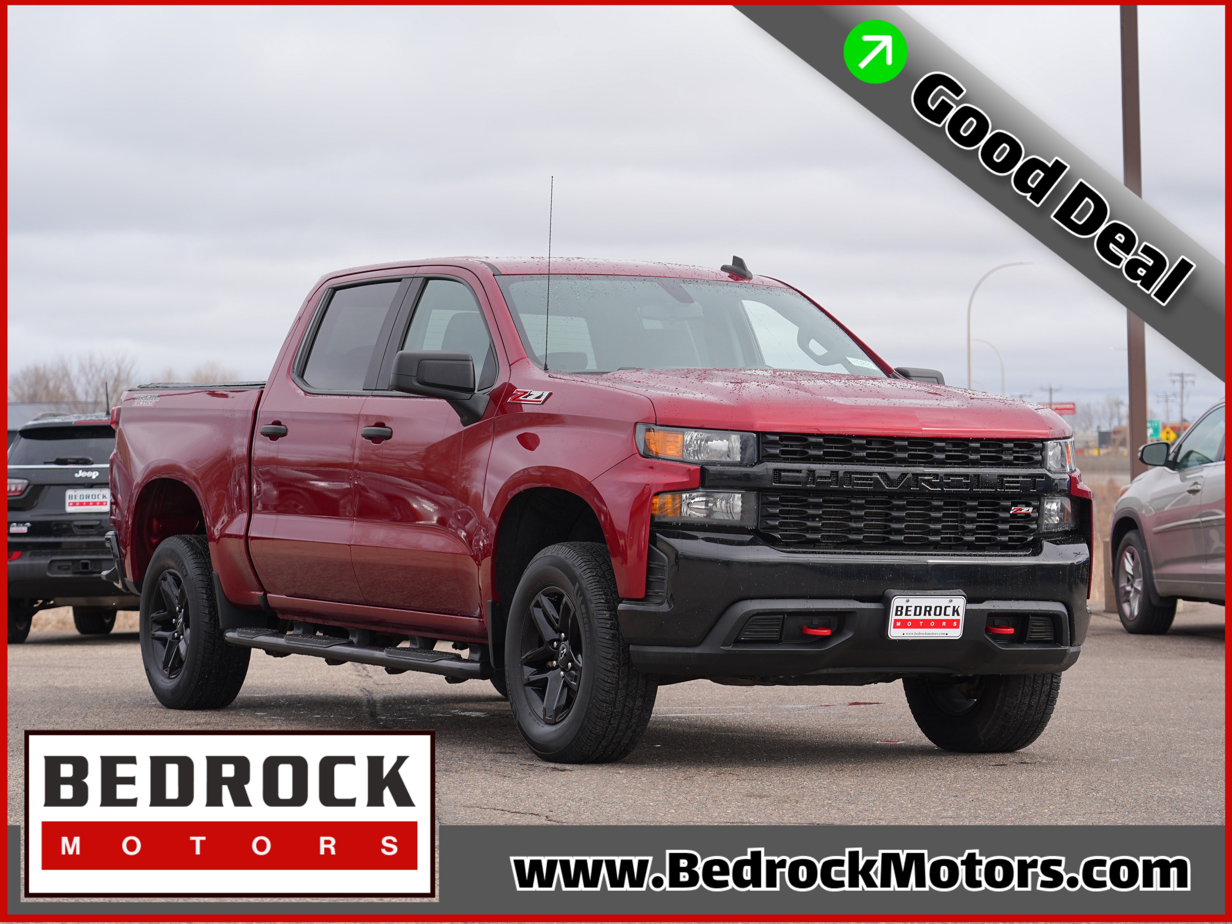 Used 2021 Chevrolet Silverado 1500 Custom Trail Boss AWD/4WD image 1