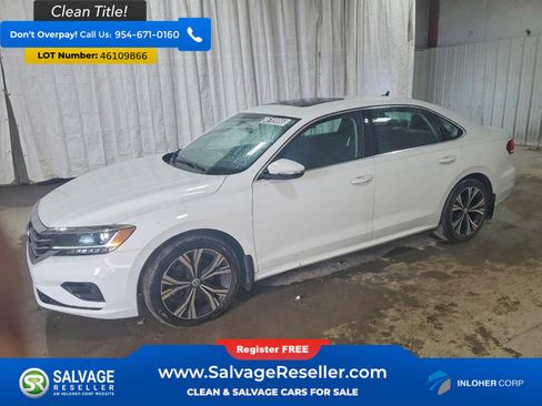 Used 2021 Volkswagen Passat 2.0T SE image 1