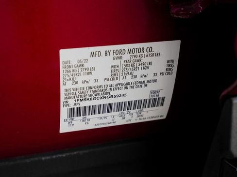 Used 2022 Ford Explorer ST w/ Equipment Group 401A image 59