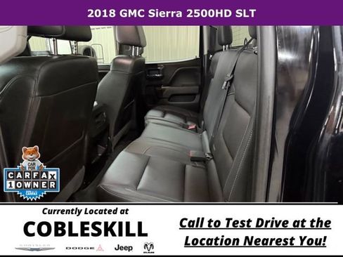 Used 2018 GMC Sierra 2500 SLT w/ Snow Plow Prep Package AWD/4WD image 12