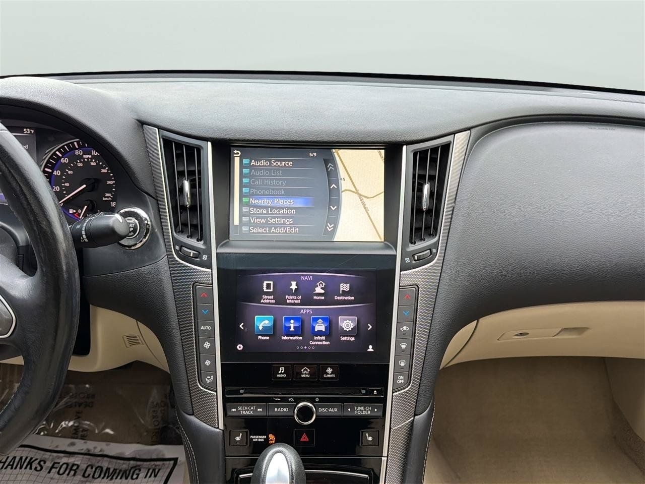 Used 2014 INFINITI Q50 Premium w/ Navigation Package AWD/4WD image 19