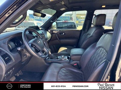 Certified 2022 Nissan Armada Platinum w/ Captain's Chairs Package image 10