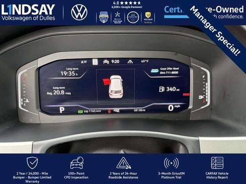 Certified 2022 Volkswagen Atlas Cross Sport SEL Premium R-Line image 27