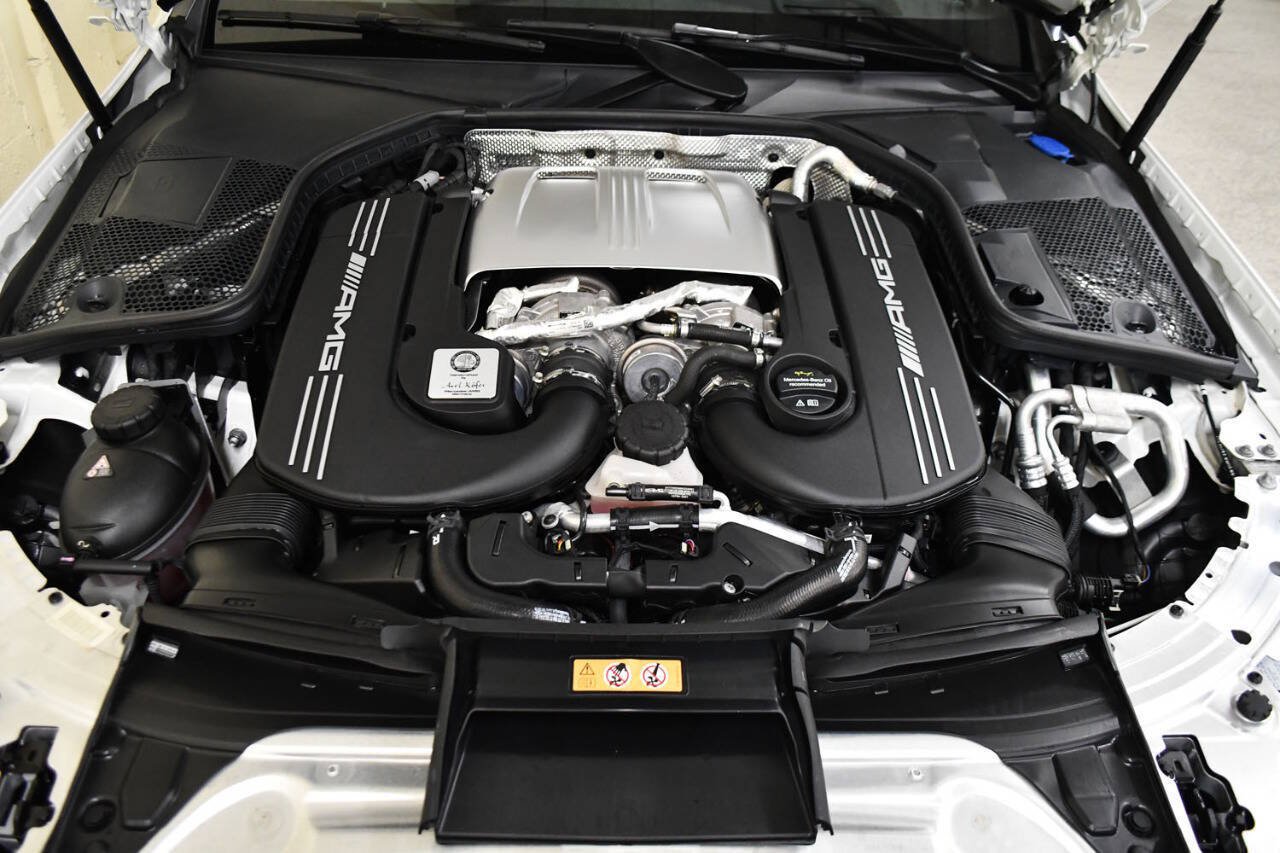 Used 2020 Mercedes-Benz C 63 AMG Cabriolet w/ Parking Assistance Package image 43