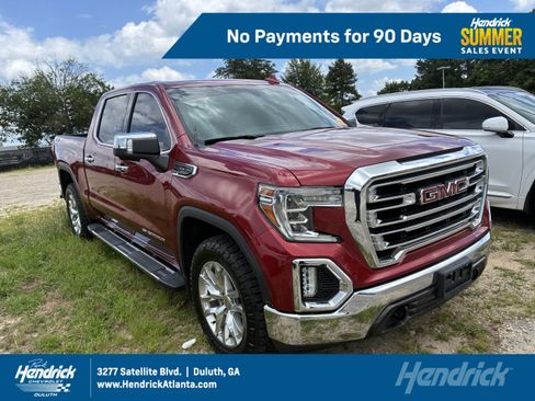 Used 2019 GMC Sierra 1500 SLT w/ SLT Premium Package AWD/4WD image 1