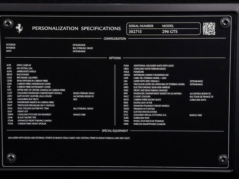 Used 2024 Ferrari 296 GTS image 11