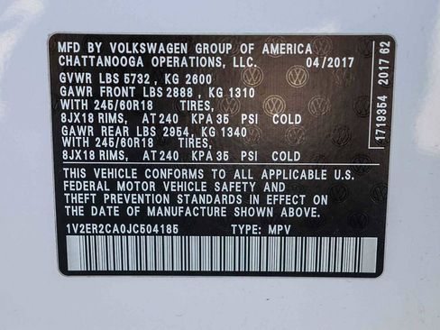 Used 2018 Volkswagen Atlas SEL image 38