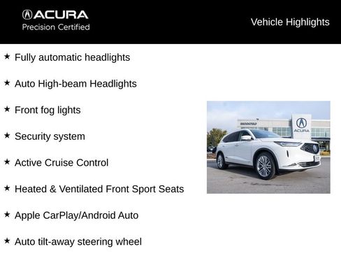 Certified 2023 Acura MDX SH-AWD w/ Advance Package image 17