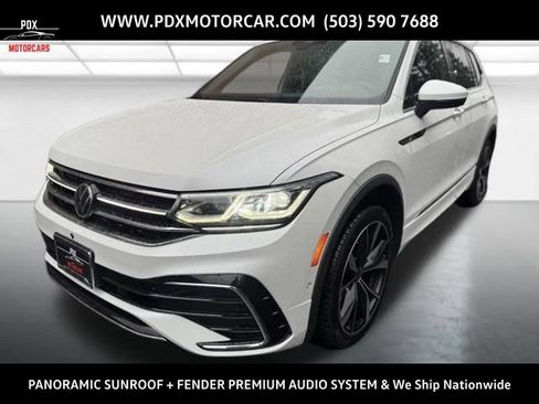 Used 2022 Volkswagen Tiguan SEL R-Line AWD/4WD image 1