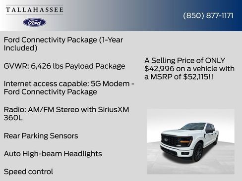 New 2026 Ford F150 STX w/ Equipment Group 200A image 24