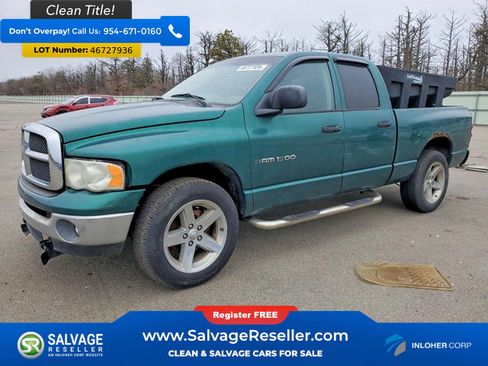 Used 2003 Dodge Ram 1500 Truck 4x4 Quad Cab image 1