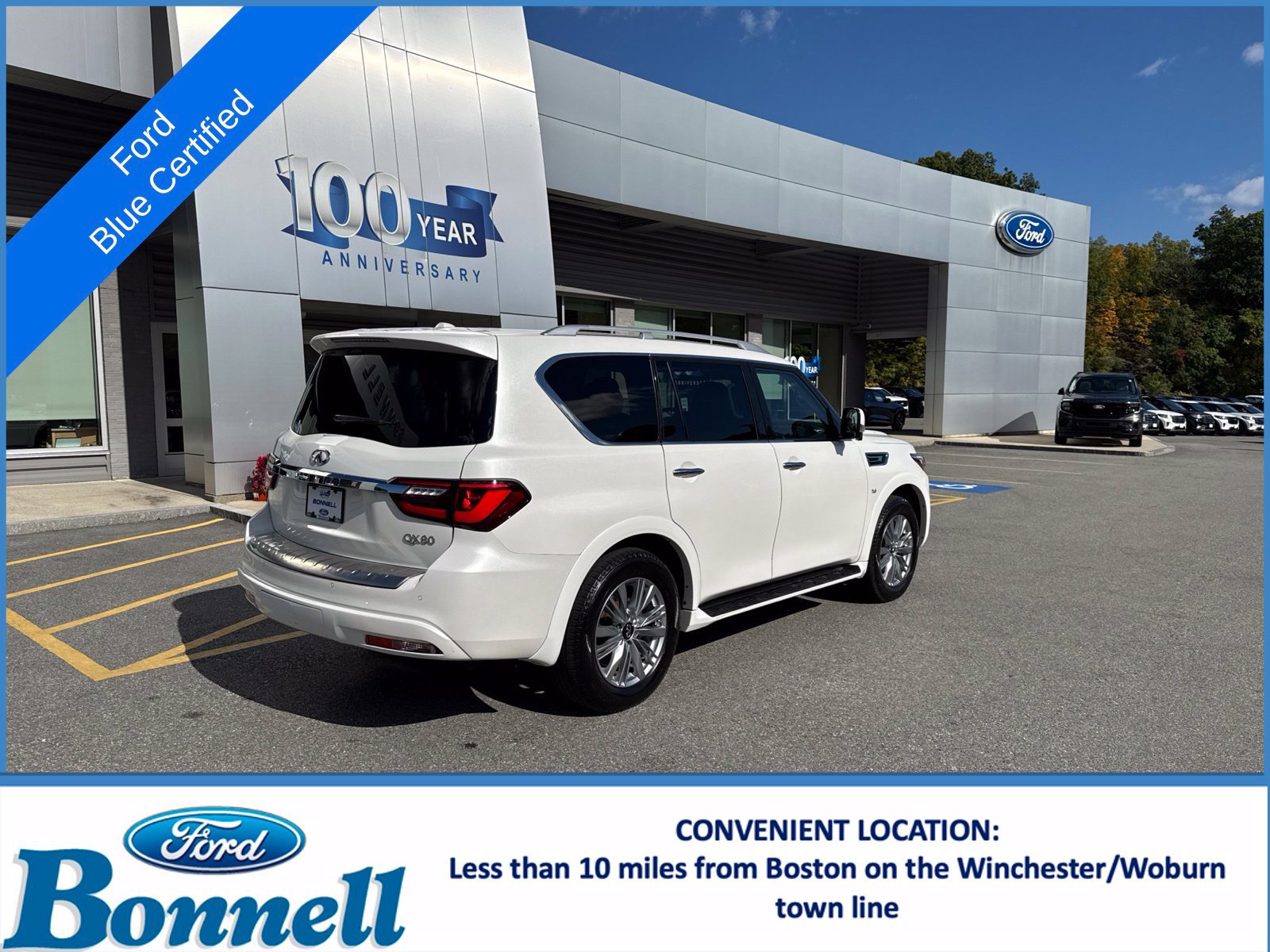 Used 2019 INFINITI QX80 Luxe w/ Proassist Package AWD/4WD image 2