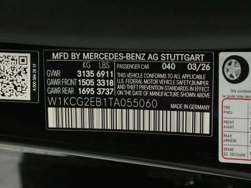 New 2026 Mercedes-Benz EQS 450+ 4MATIC Sedan image 12