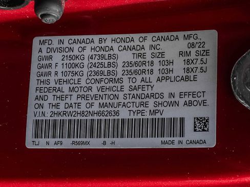 Used 2022 Honda CR-V EX-L image 29