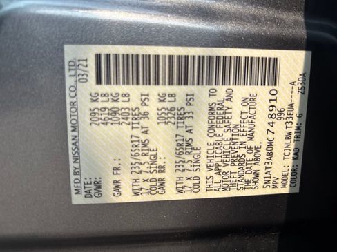 Used 2021 Nissan Rogue S AWD/4WD image 11