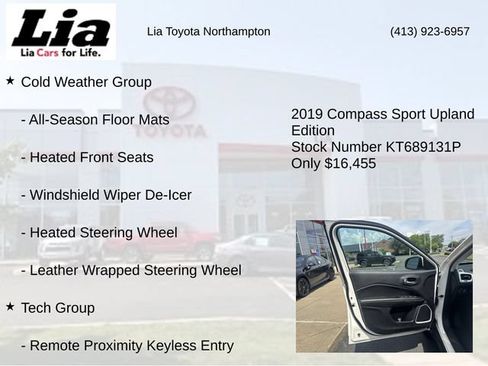 Used 2019 Jeep Compass Sport AWD/4WD image 28