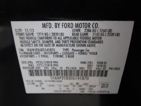 Used 2014 Ford Taurus SEL w/ Equipment Group 201A image 36