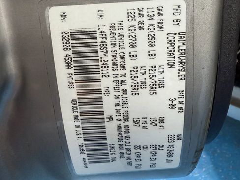 Used 2000 Jeep Cherokee Sport image 47